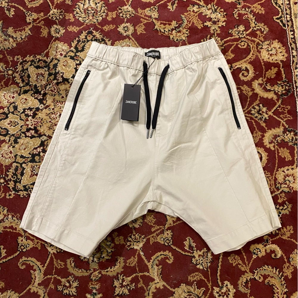 NWT Mens Zanerobe Cyamo Short Color Taupe Size 30